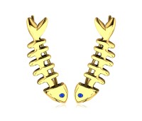 Gold Plated Earrings EL-111-GP